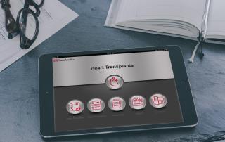 Heart Transplant Monitoring iPad App