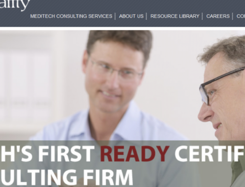 Healthcare Consulting Website Re-Design with Content Management System (CMS)